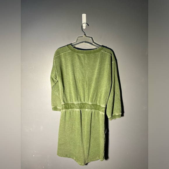 Daily Practice by Anthropologie Distressed Sweater Mini Dress Size Small - Picture 3 of 5